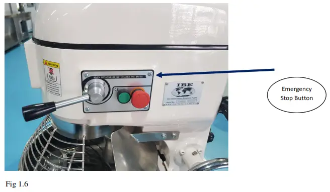 IBE TF40B 40lt Planetary Mixer - Fig3