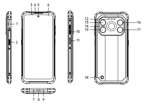 IIIF150 Air1 Ultra Plus Smartphone -