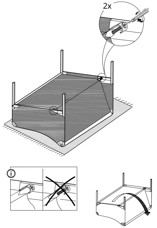 IKEA 111631 GRUVAN 2 Seat Sofa - Fig 14