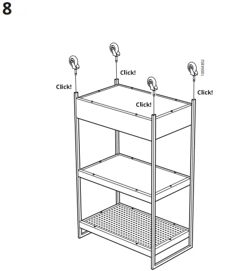 IKEA-203-997-77-NISSAFORS-Utility-Cart-Black (7)
