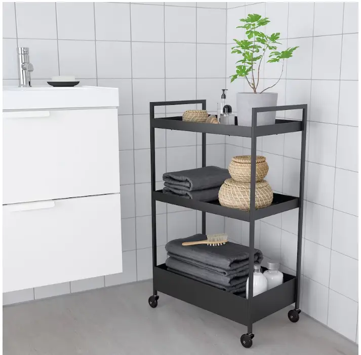 IKEA-203-997-77-NISSAFORS-Utility-Cart-Black-PRODUCT