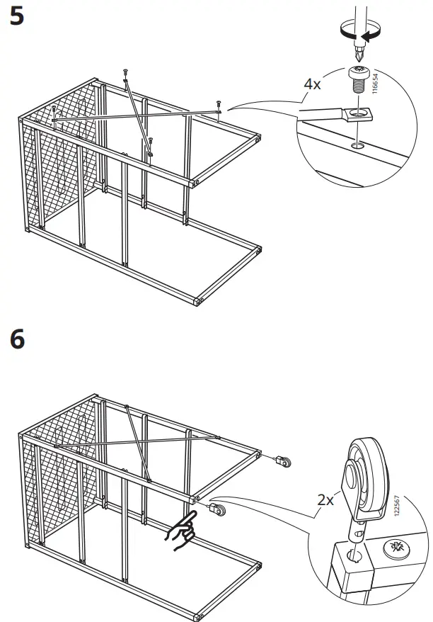 IKEA 303 261 77 LENNART Drawer unit White - Fig 4