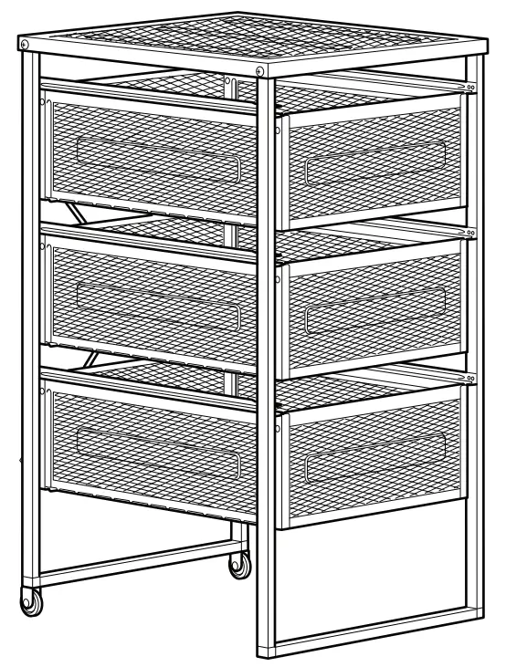 IKEA 303 261 77 LENNART Drawer unit White