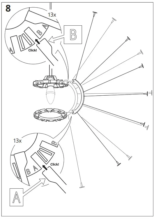 IKEA 404.128.34 GRIMSÅS Pendant Lamp - fig 6