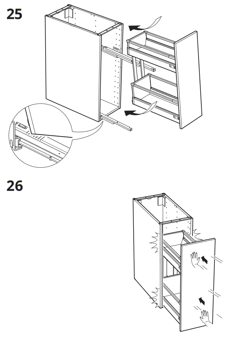 IKEA 504.170.39 MAXIMERA Base Cabinet and Pull-Out Accessories - Figure 29
