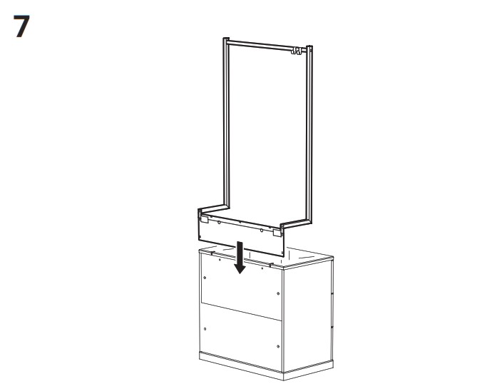 IKEA 592 952 17 NORDLI Chest of 4 Drawers - overview 8