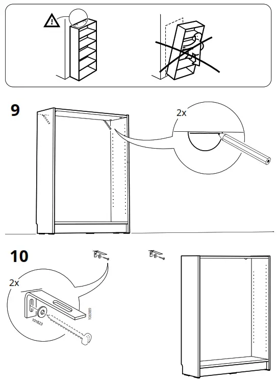 IKEA 704.773.86 BILLY Bookcase White - Figure7