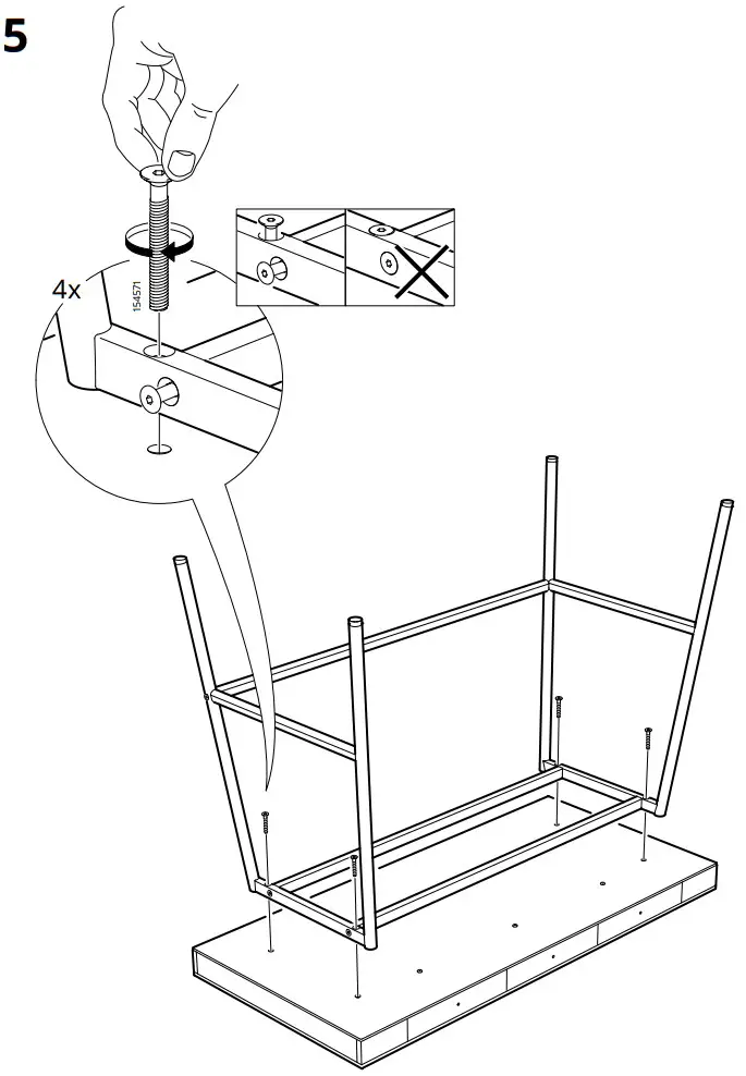 IKEA 902.782.77 LILLÅSEN Desk - fig 6