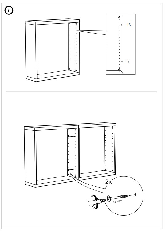IKEA AA-1272028-9 Besta Frame White 60x20x38 cm - fig 30