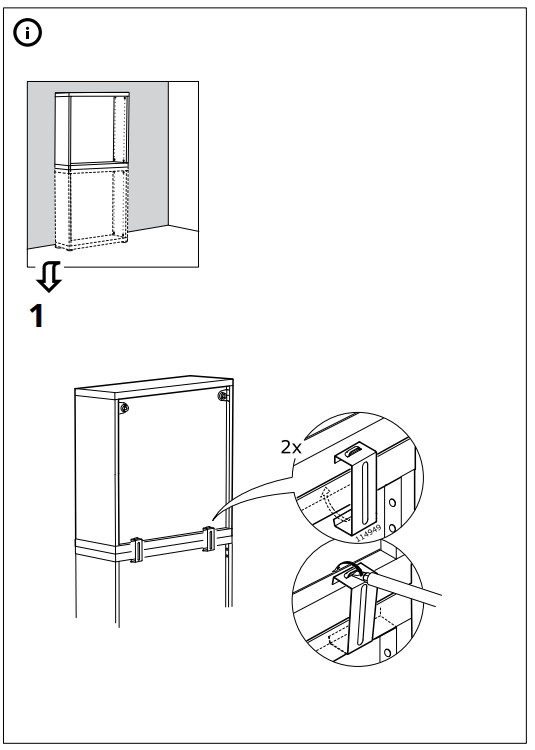 IKEA AA-1272028-9 Besta Frame White 60x20x38 cm - fig27