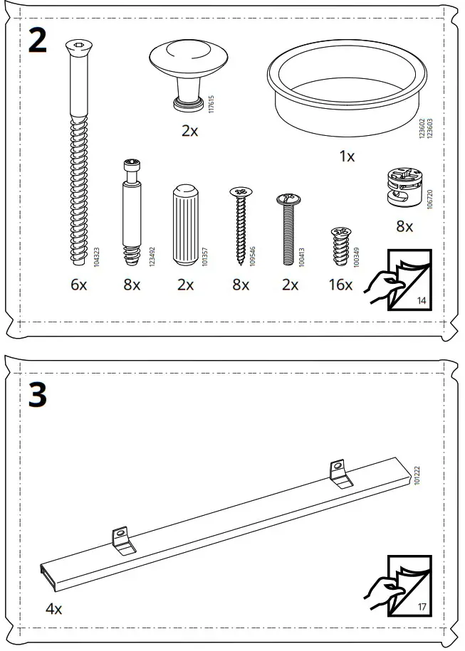 IKEA AA 1987997 4 HEMNES Work Desk - overview 3