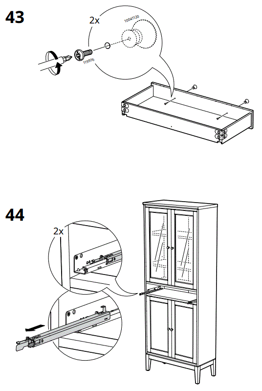 IKEA-AA-2279317-2-IDANÄSHigh-Glass-Cabinet-1-Drawer-White-fig-42
