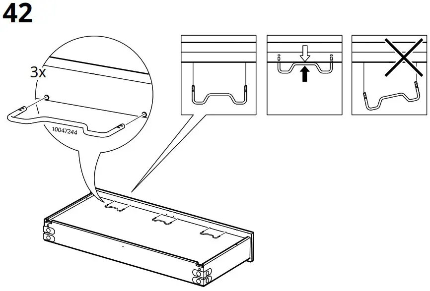 IKEA AA 2279317 2 Idanaes High Cabinet with Glass Doors and 1 Drawer - Product Overview 68