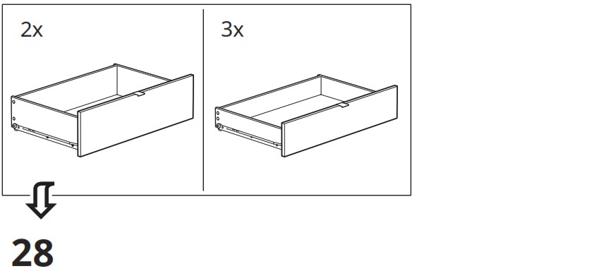 IKEA AA 2311856 4 VIHALS Chest of 6 Drawers - Product Overview 50