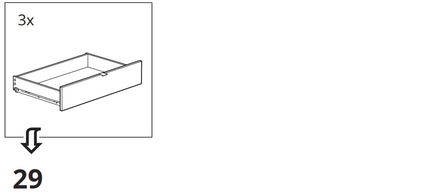 IKEA AA 2311856 4 VIHALS Chest of 6 Drawers - Product Overview 52