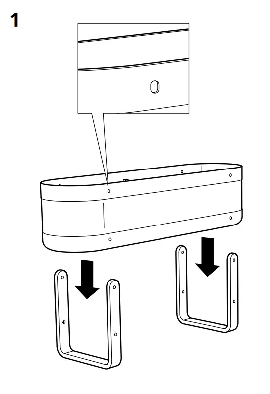 IKEA AA-2323387-2 RISATORP Desk - Fig2