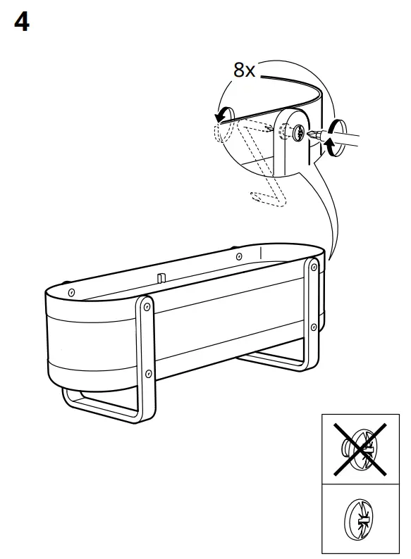 IKEA AA-2323387-2 RISATORP Desk - Fig5