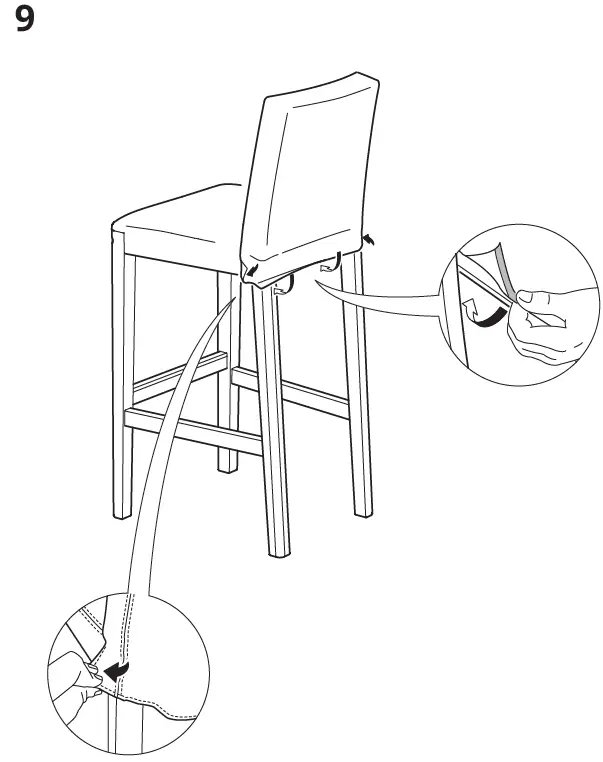 IKEA BERGMUND Chair 10