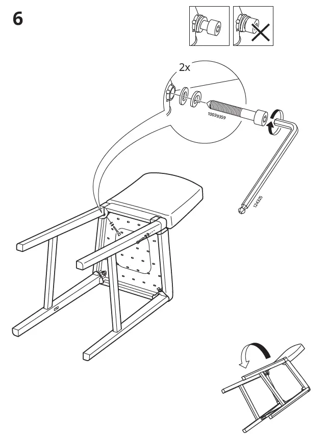 IKEA BERGMUND Chair 6