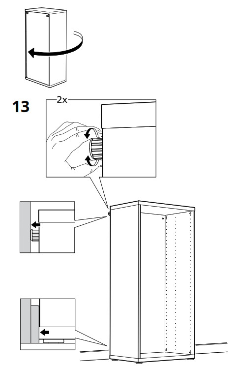 IKEA BESTÅ Shelf Unit with Door - fig 10