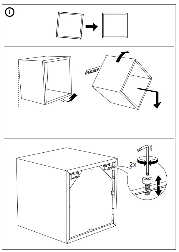 IKEA EKET Suspension Rail - Parts 11