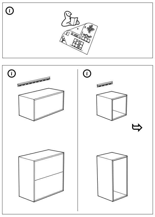 IKEA EKET Suspension Rail - Parts 5