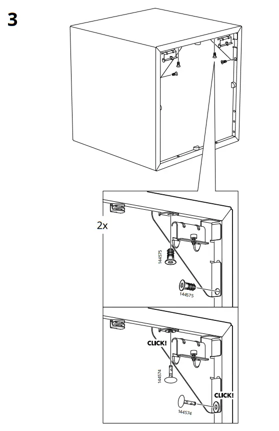 IKEA EKET Suspension Rail - Parts 8