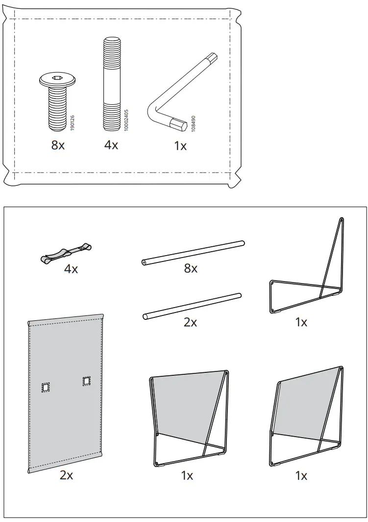 IKEA HAVSTEN 2-Seat Sofa - Figure 2