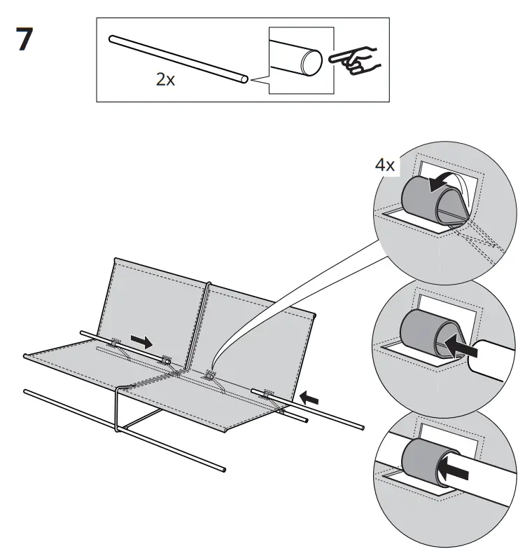 IKEA HAVSTEN 2-Seat Sofa - Figure 6