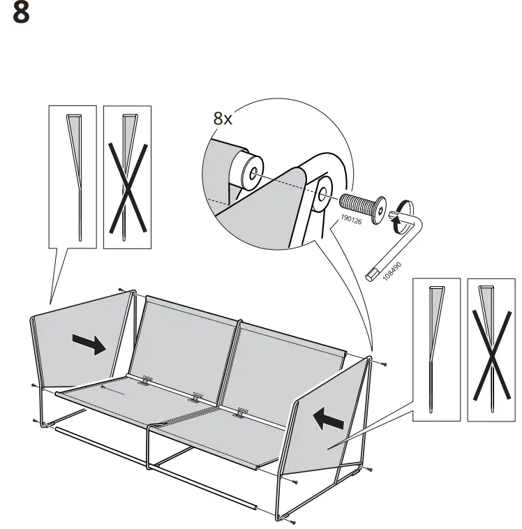 IKEA HAVSTEN 2-Seat Sofa - Figure 7