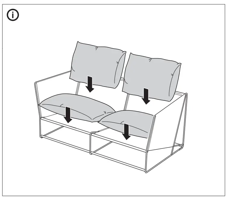 IKEA HAVSTEN 2-Seat Sofa - Figure 9