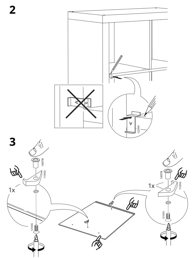 IKEA KALLAX Glass Door Cabinet - fig 12