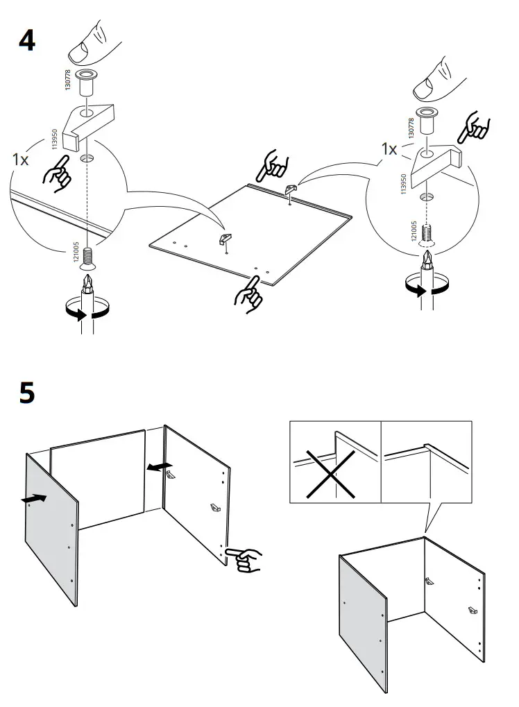 IKEA KALLAX Glass Door Cabinet - fig 13