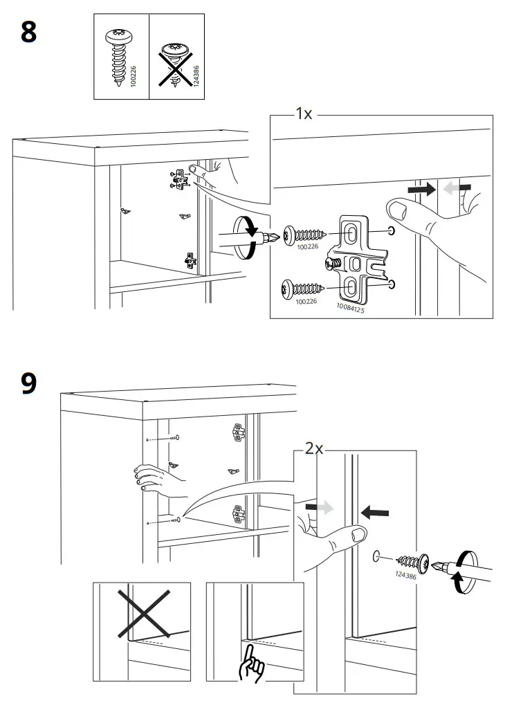 IKEA KALLAX Glass Door Cabinet - fig 15