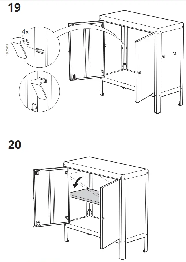 IKEA KOLBJÖRN Cabinet Indoor Outdoor - 20