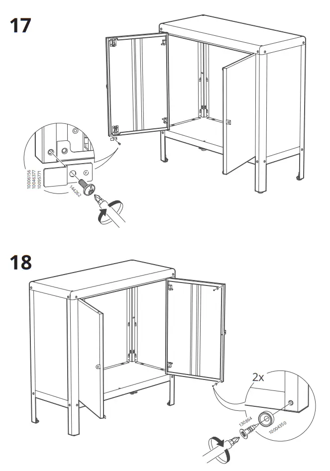 IKEA KOLBJÖRN Cabinet Indoor Outdoor - Parts 13