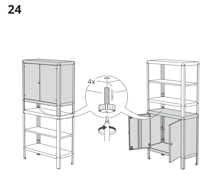 IKEA KOLBJÖRN Cabinet Indoor Outdoor - Parts 18