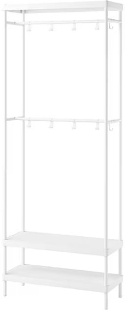 IKEA-MACKAPÄR-Coat-Rack-with-Shoe-Rack-White-product-img