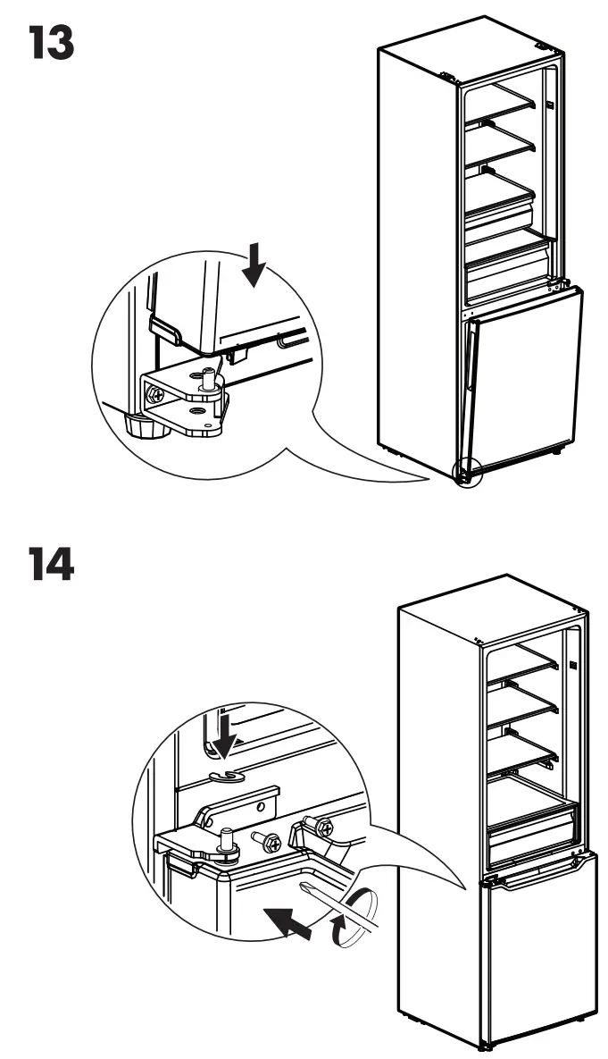 IKEA MEDGÅNG Fridge Freezer - fig11