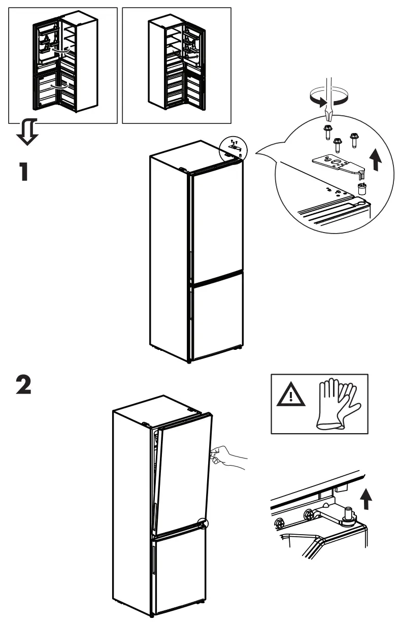 IKEA MEDGÅNG Fridge Freezer - fig5