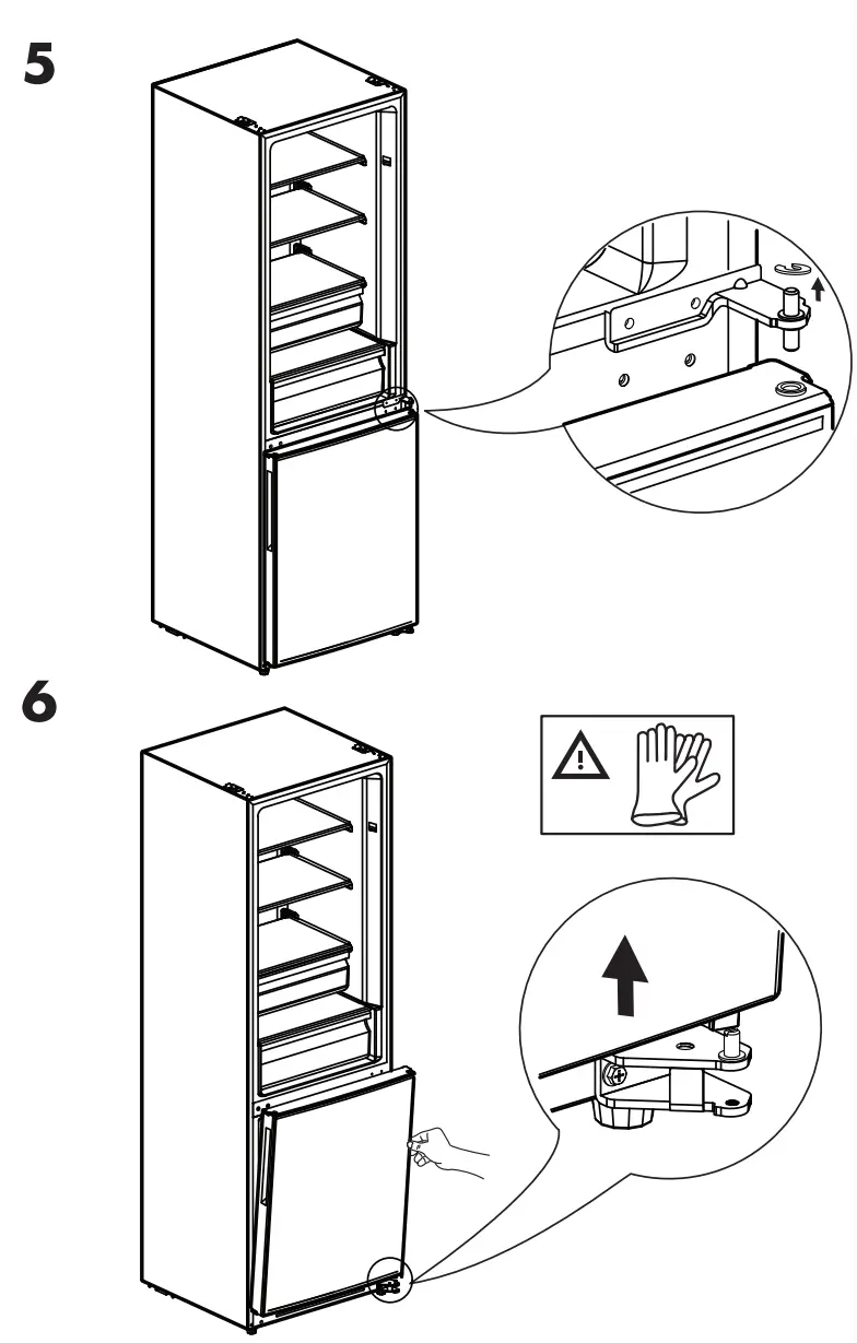 IKEA MEDGÅNG Fridge Freezer - fig7