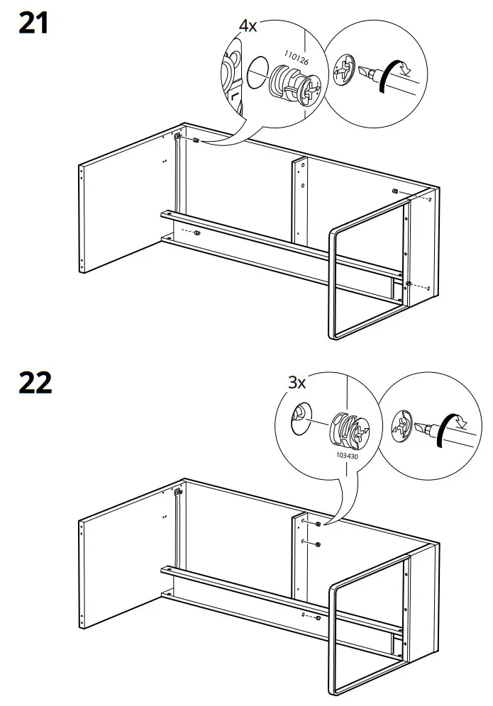 IKEA MICKE Corner Workstation White 100x142 cm - IKEA MICKE Corner Workstation White 100x142 cm - fig 22