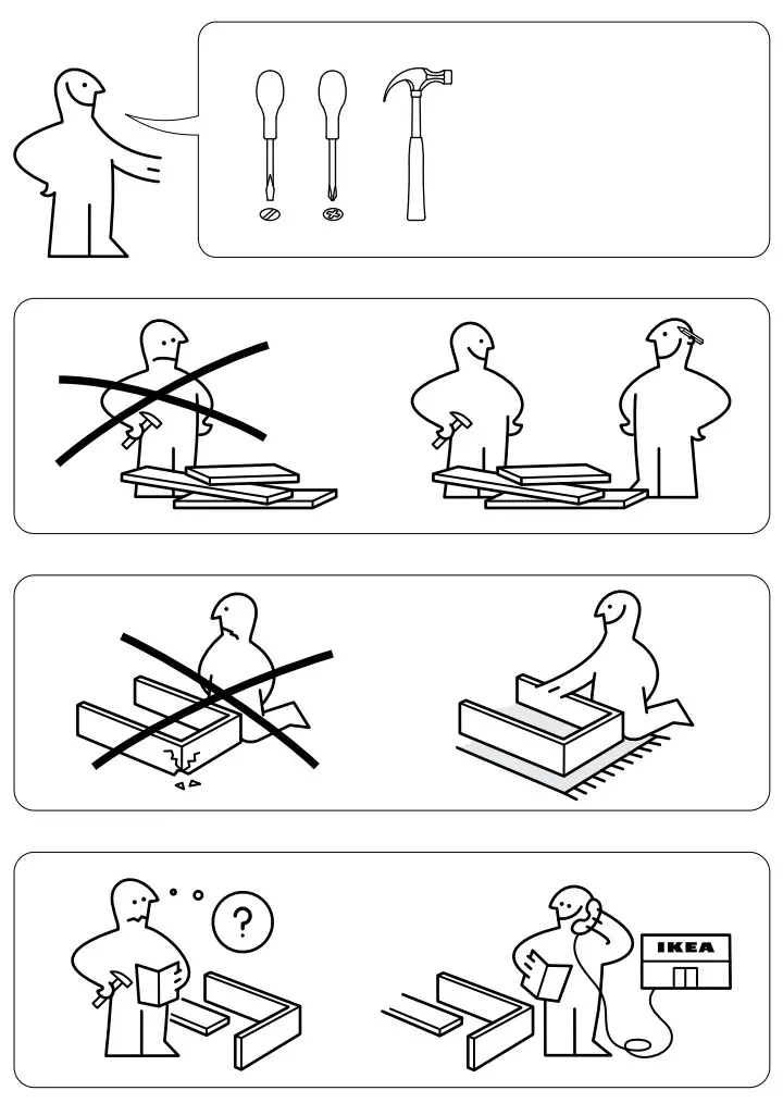 IKEA MICKE Corner Workstation White 100x142 cm - IKEA MICKE Corner Workstation White 100x142 cm - fig