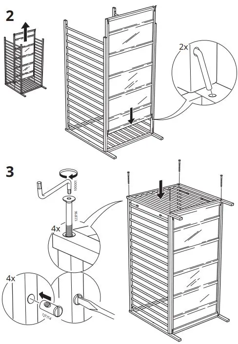 IKEA SNIGLAR Crib Beech, 27 1-2x52-FIG8