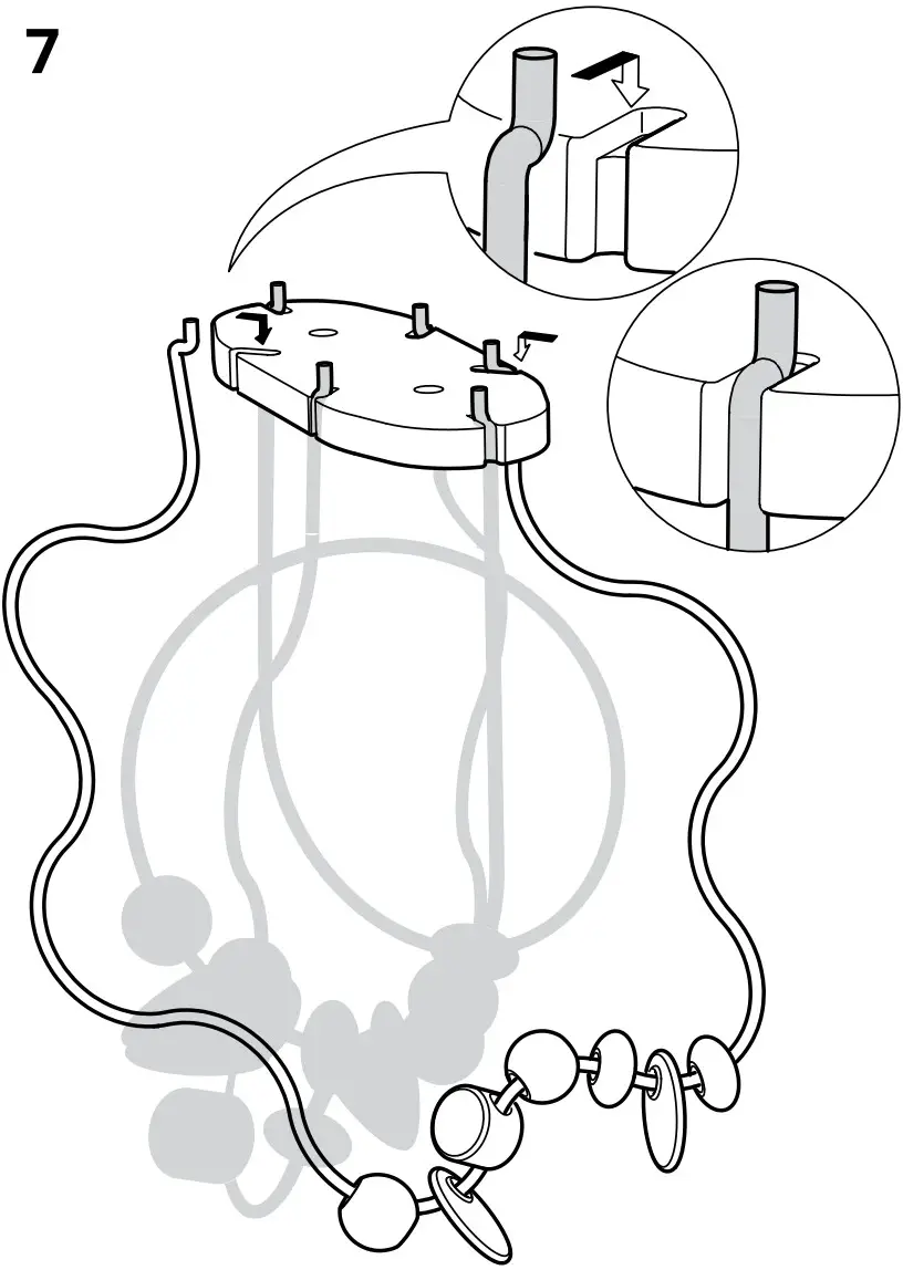 IKEA UPPSTÅ Bead Maze - Figure 8