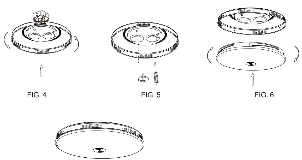 INTERTEK-XDCT-Series-Smart-Flush-Mount-Ceiling-Light-fig-3
