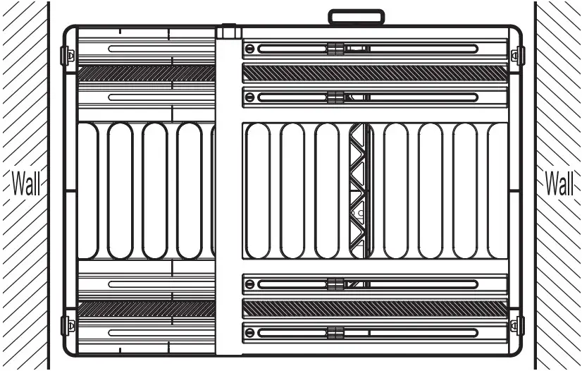 IRIS PBR 600 Pet Barrier Plastic - Installation Method 1