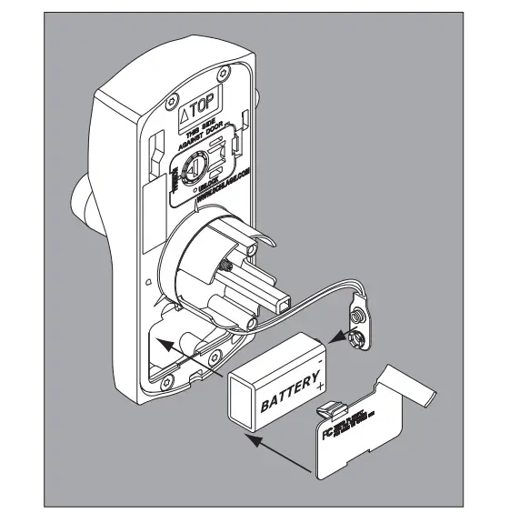 Install battery
