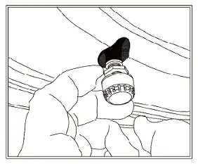 Installation of external sensor Fig. 3