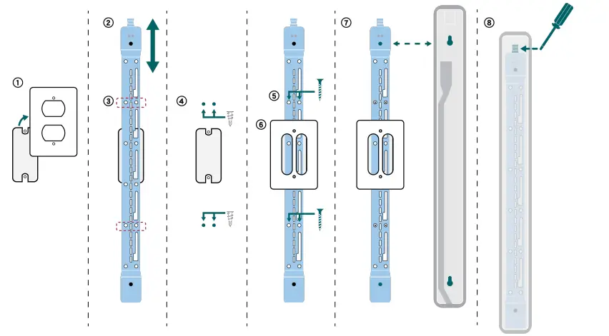 Installing the Wall-Mounting Bracket